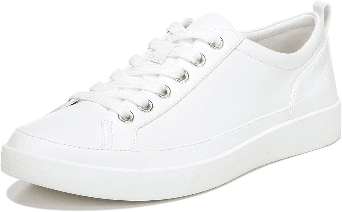 white Vionic Winny Sneakers are a cute orthotic sneakers with arch support