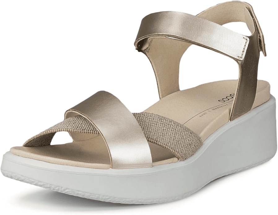 ECCO Flowt Sandal — comfortable everyday sandal with adjustable straps