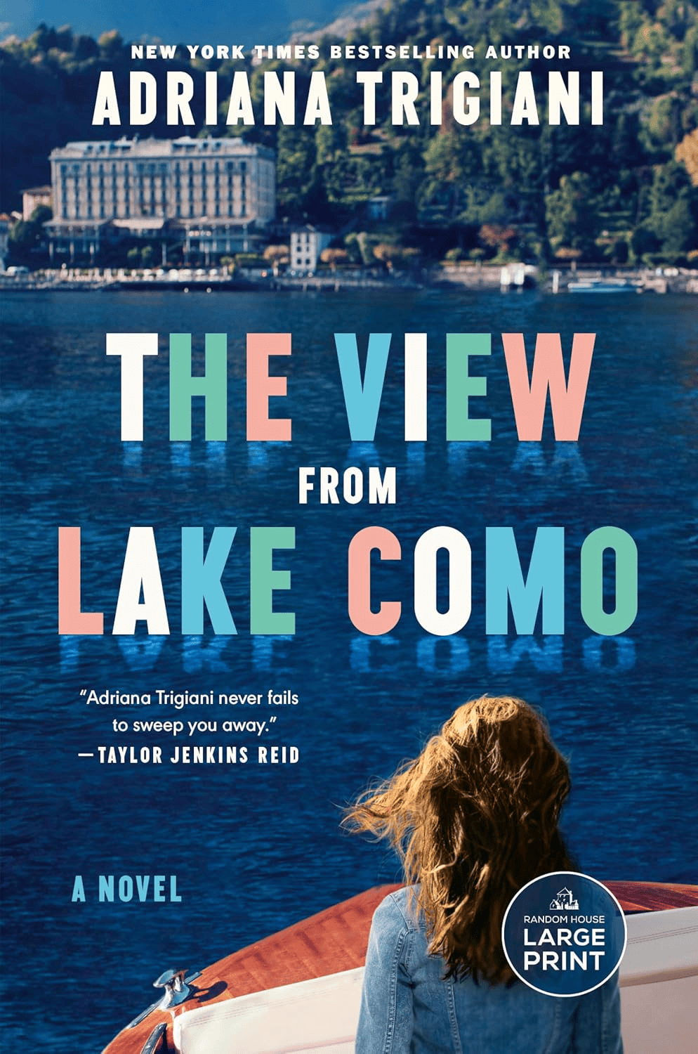 THE VIEW FROM LAKE COMO A NOVEL TRAVEL FICTION ITALY EUROPE BOOKS