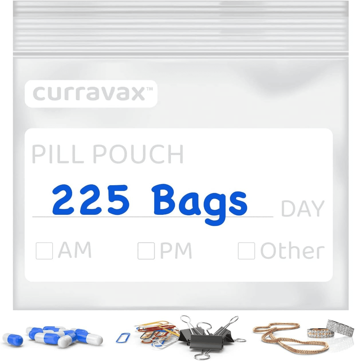 Pill Bags, Pack of 225 for caregiver at home patient