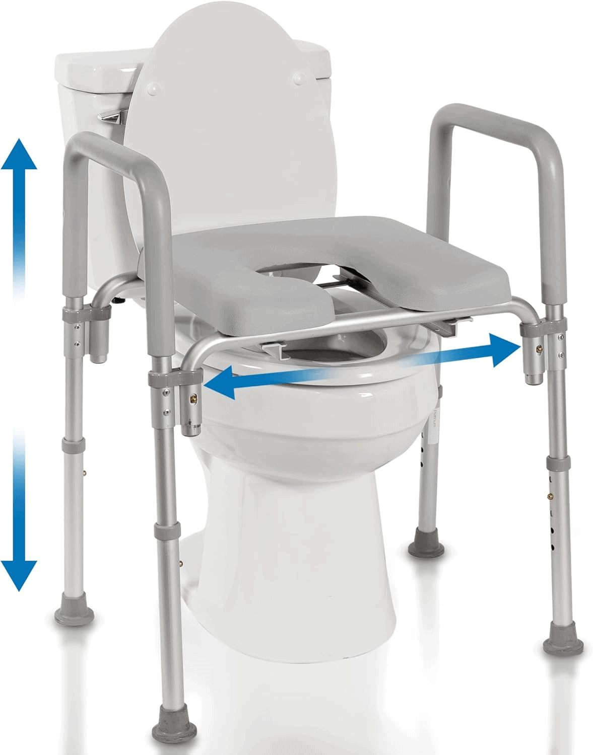 Ultimate Raised Toilet Seat with Handles