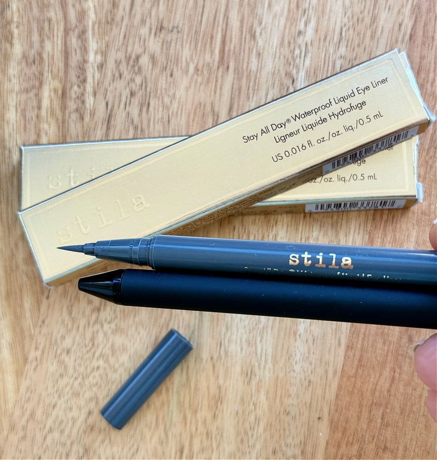 STILLA SOFT GRAY EYELINER THAT IS NOT HARSH LOOKING ON OLDER EYES