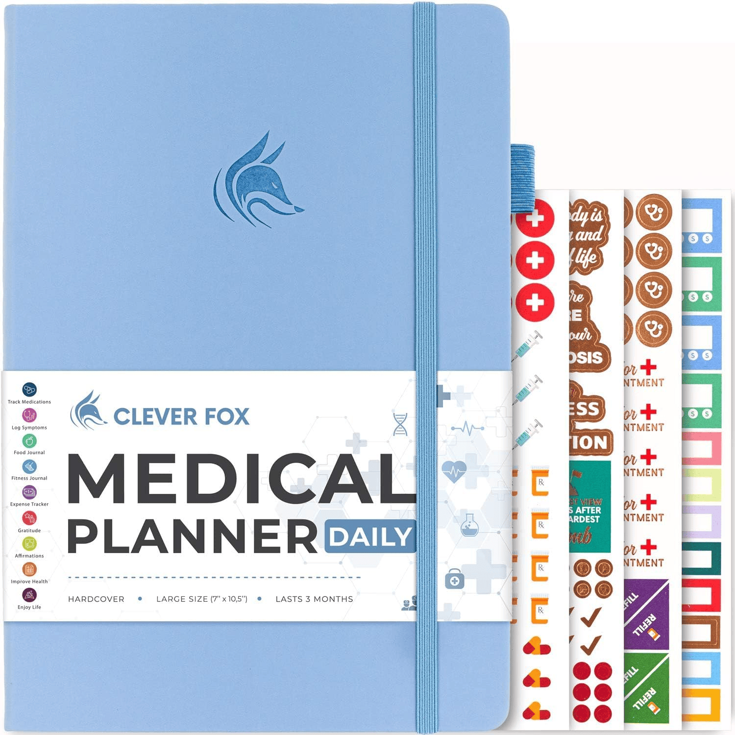 MEDICAL PLANNER HEALTH DIARY to take with you to a doctor's office appointment caregiver tips for elderly disabled patients